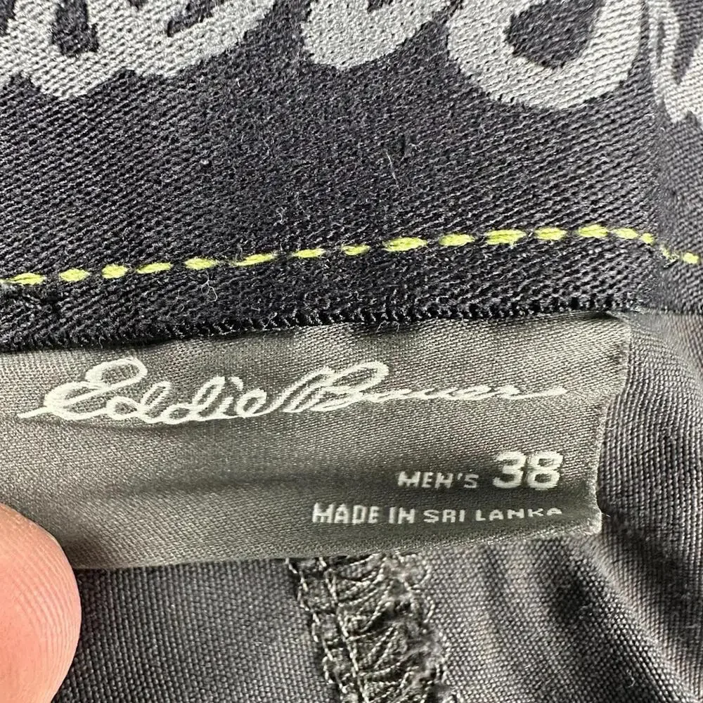 Eddie Bauer Cargo‎ Joggers 38 Gray Tapered Athleisure Stretch 37x29 Hiking
